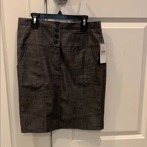 Elegant Gray Skirt